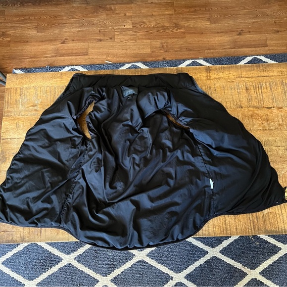J.Crew Goose Down Puffer Black Vest Jacket Quilted Full Zip Size Small - Picture 8 of 12